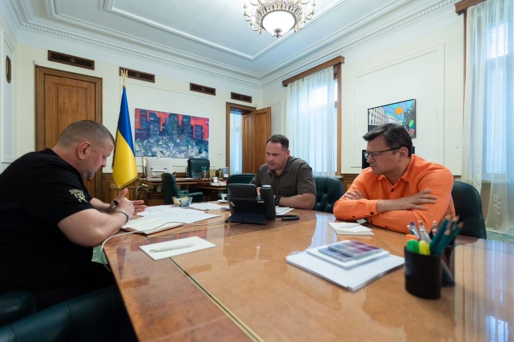 Andriy Yermak, Dmytro Kuleba, and Valerii Zaluzhny had a phone conversation with Antony Blinken, Jacob Sullivan and Mark Milley
